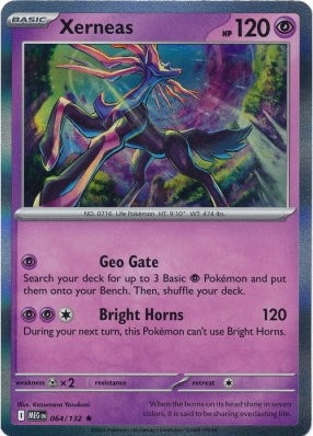 Mega Evolution Holo Xerneas #064/132.2
