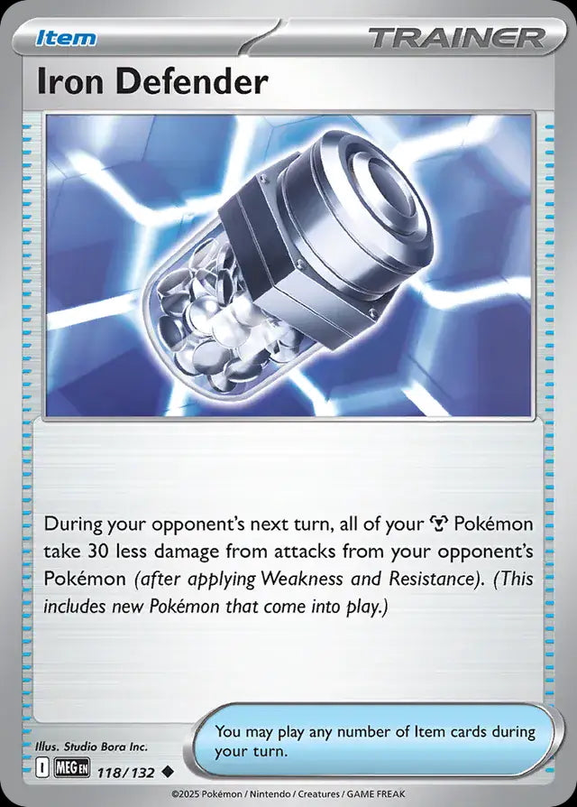 Mega Evolution Iron Defender #118/132