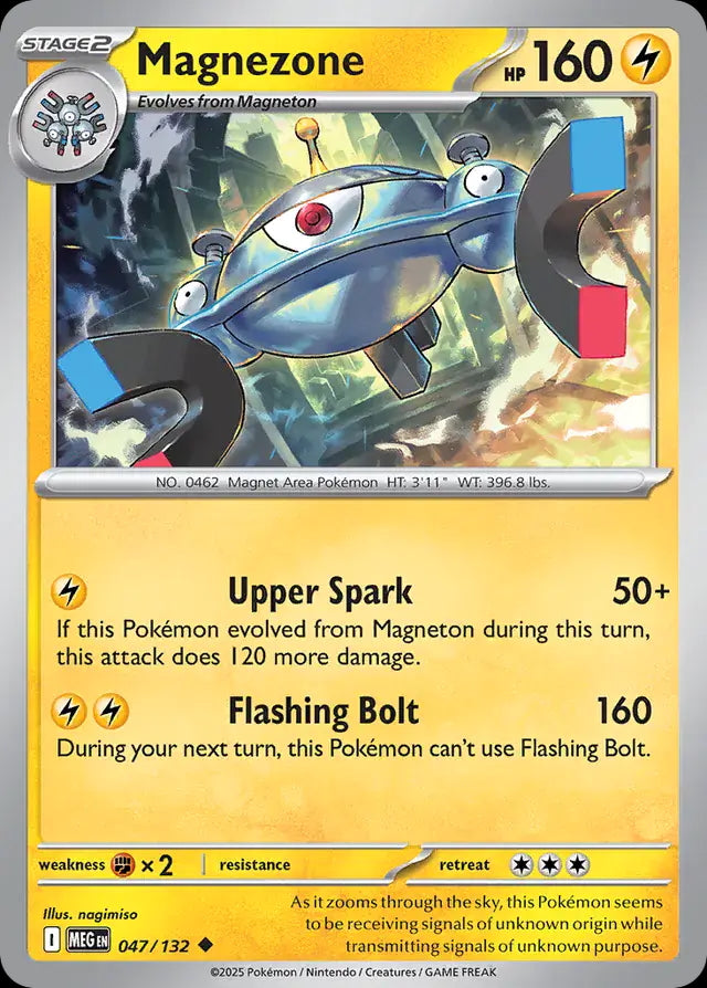 Mega Evolution Magnezone #047/132