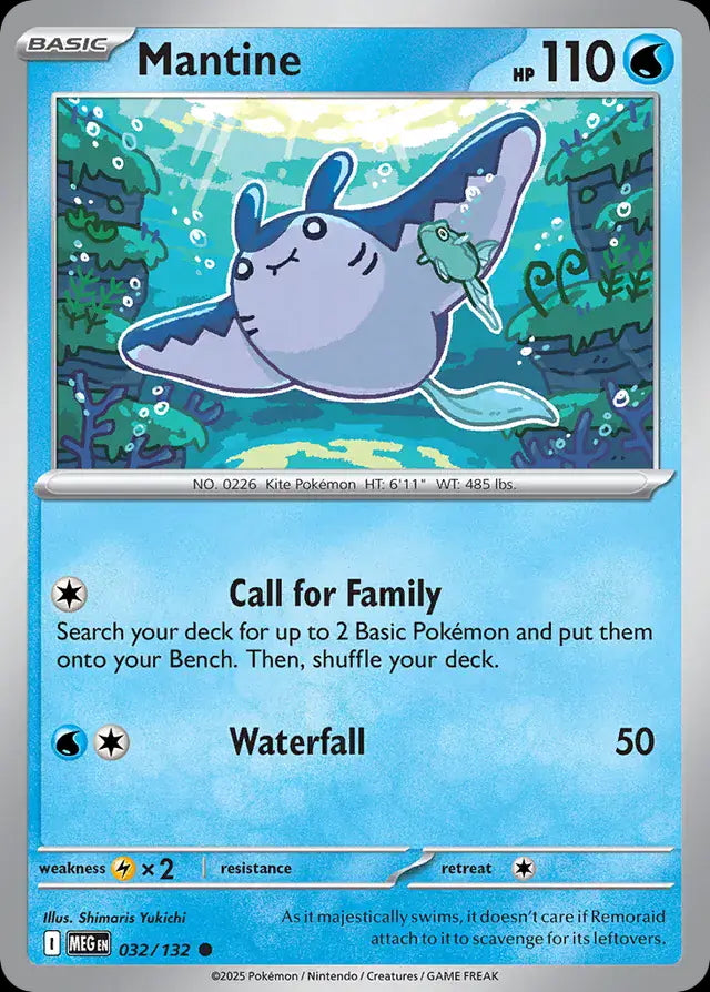 Mega Evolution Mantine #032/132