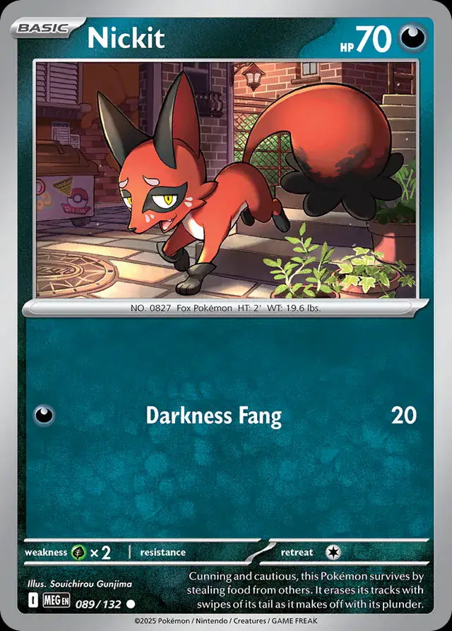 Mega Evolution Nickit #089/132