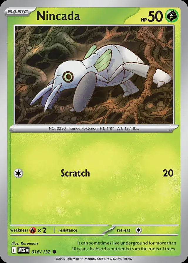 Mega Evolution Nincada #016/132