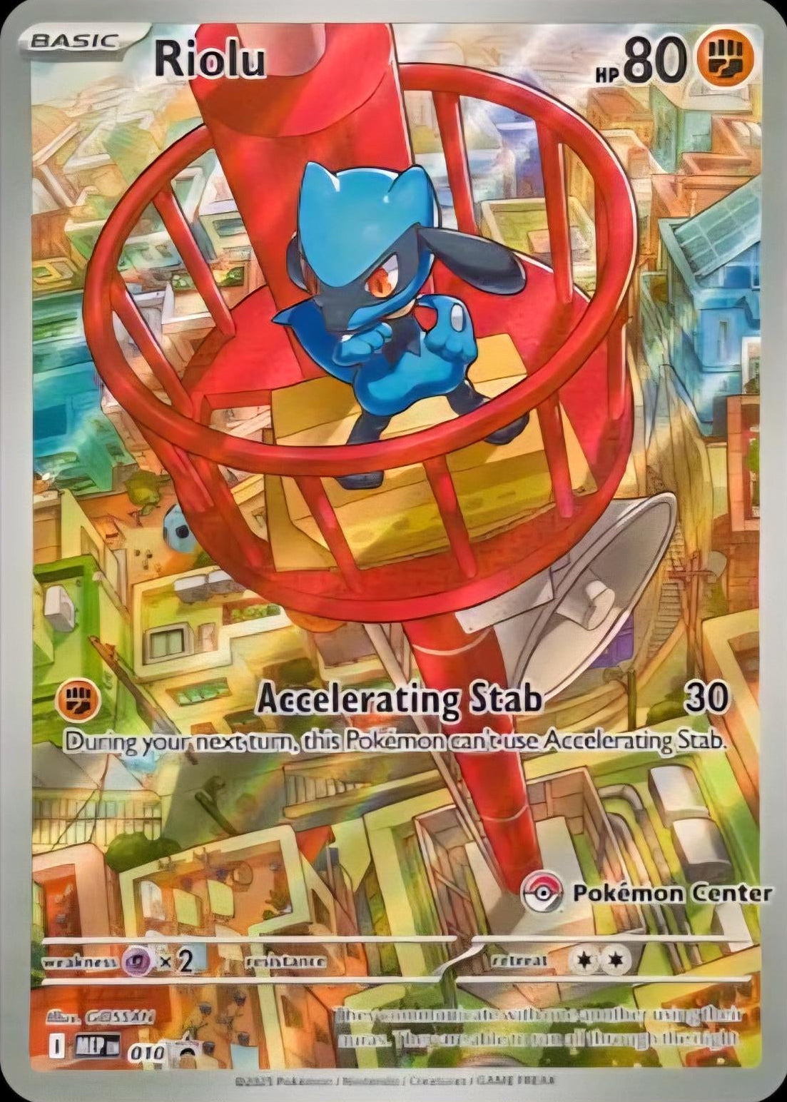 Mega Evolution Pokecenter Promo Riolu #10