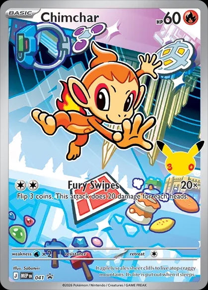 Mega Evolution Promo Chimchar #041