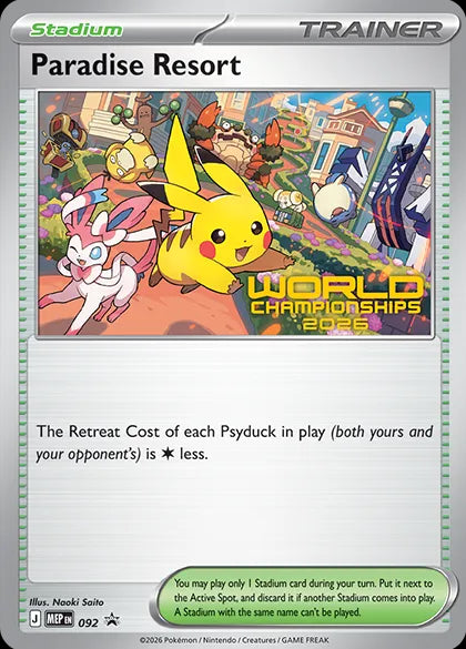 Mega Evolution Promo Paradise Resort #92