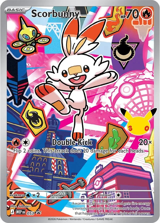 Mega Evolution Promo Scorbunny #53