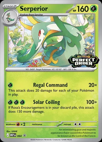 Mega Evolution Promo Serperior #064