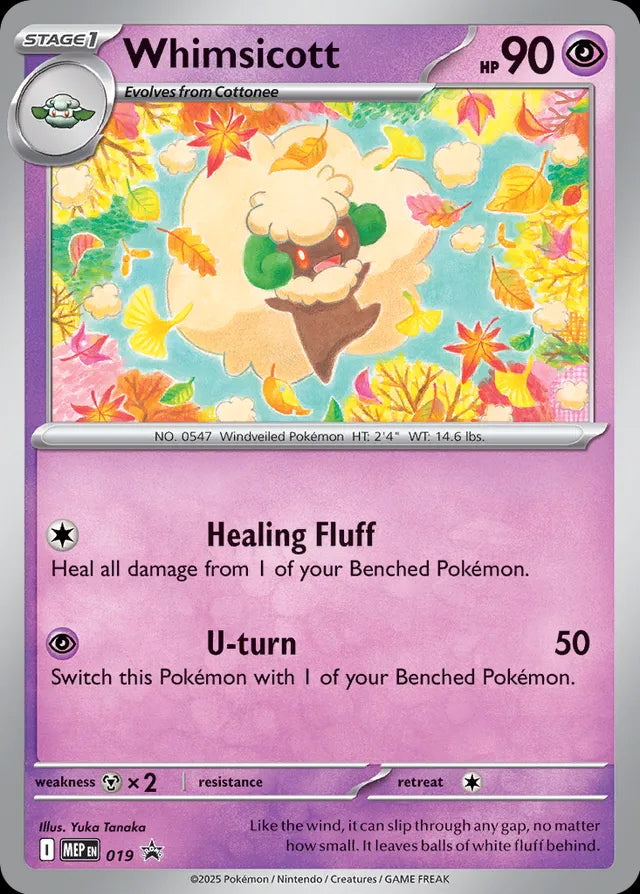 Mega Evolution Promo Whimsicott #19