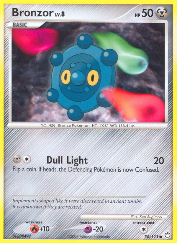 Mysterious Treasures Bronzor #74/123