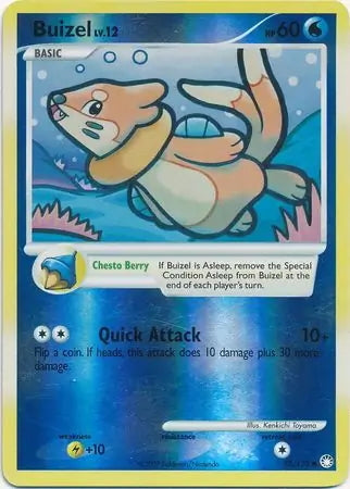 Mysterious Treasures Buizel #75/123 reverse holo