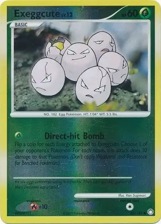 Mysterious Treasures Exeggcute #82/123 reverse holo