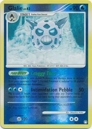 Mysterious Treasures Glalie #25/123 reverse holo