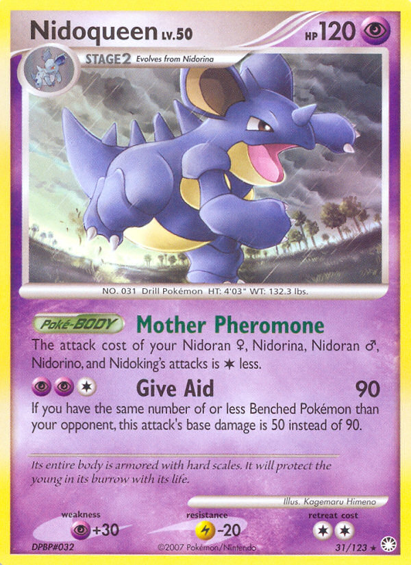 Mysterious Treasures Nidoqueen #31/123