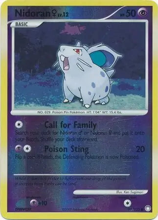 Mysterious Treasures Nidoran F #91/123 reverse holo