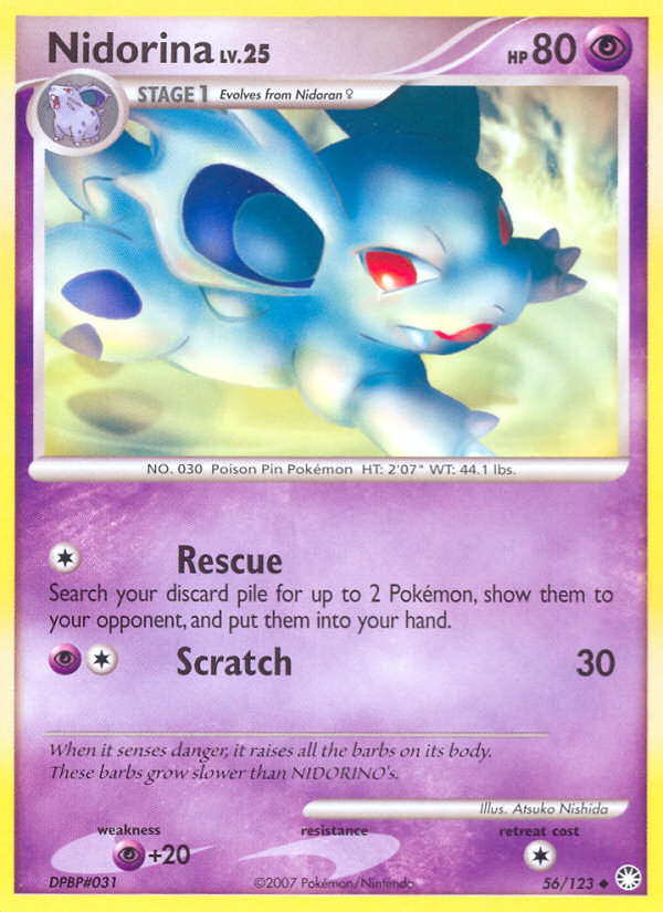 Mysterious Treasures Nidorina #56/123