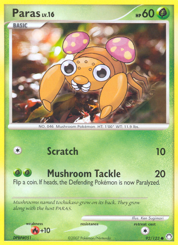 Mysterious Treasures Paras #92/123