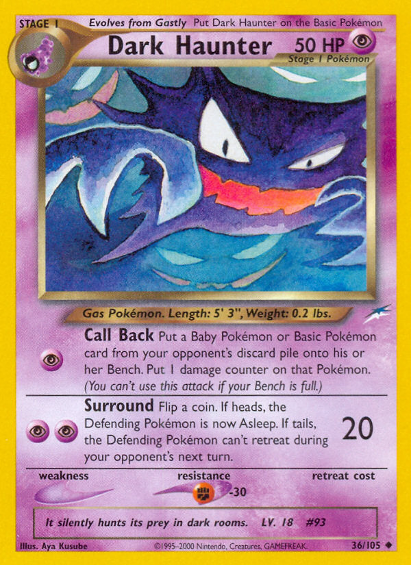 Neo Destiny Dark Haunter #36/105 unlimited