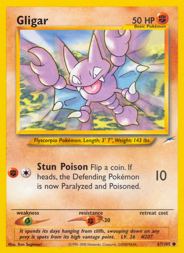 Neo Destiny Gligar #67/105 unlimited