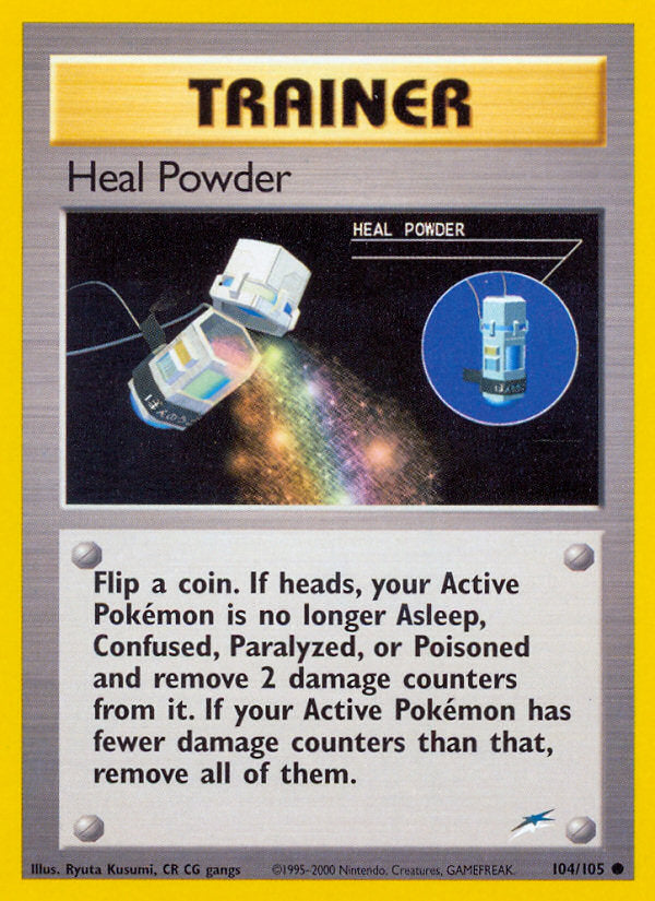 Neo Destiny Heal Powder #104/105 unlimited