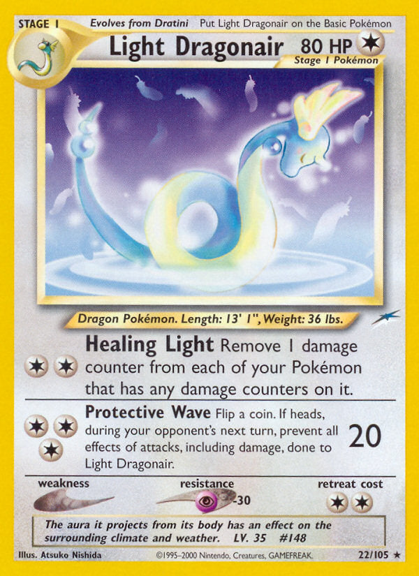 Neo Destiny Light Dragonair #22/105 unlimited