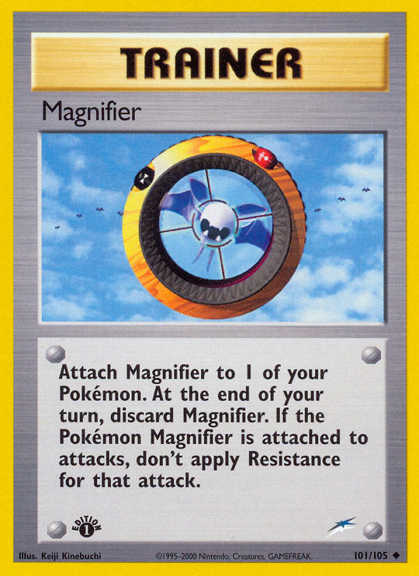 Neo Destiny Magnifier #101/105 first edition