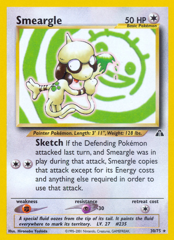 Neo Discovery Smeargle #30/75 unlimited