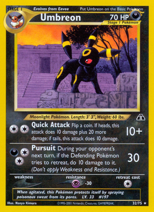 Neo Discovery Umbreon 32/75
