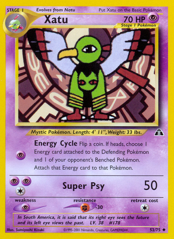 Neo Discovery Xatu #52/75 unlimited