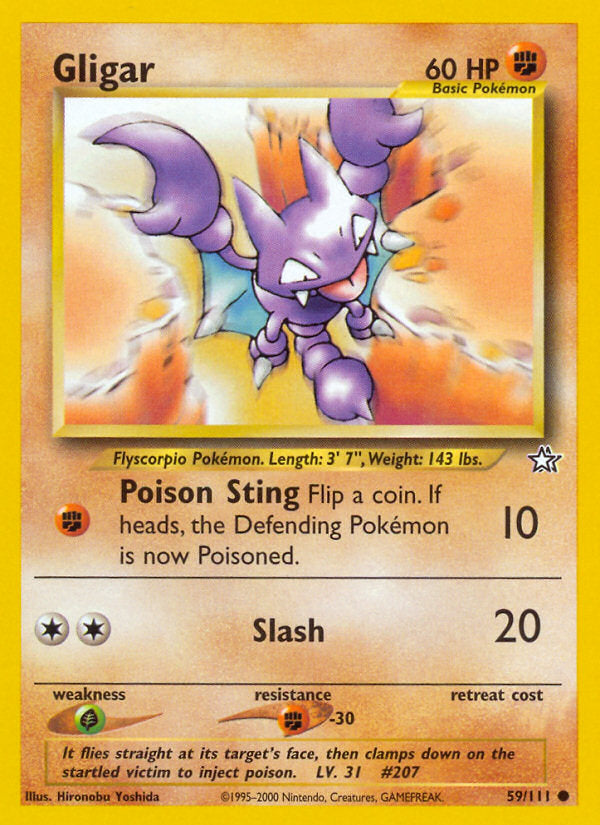 Neo Genesis Gligar #59/111 unlimited