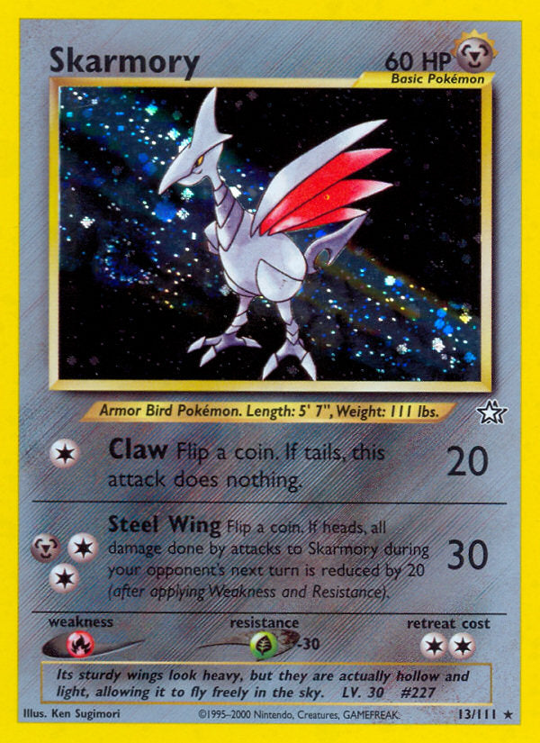 Neo Genesis Holo Skarmory #13/111 unlimited