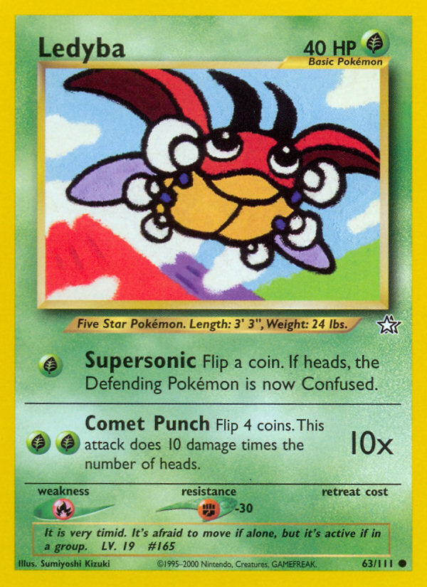Neo Genesis Ledyba #63/111 unlimited