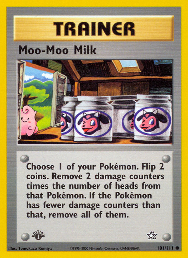 Neo Genesis Moo-Moo Milk #101/111 first edition
