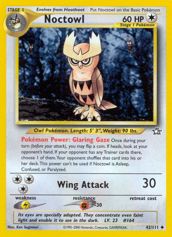 Neo Genesis Noctowl #42/111 unlimited