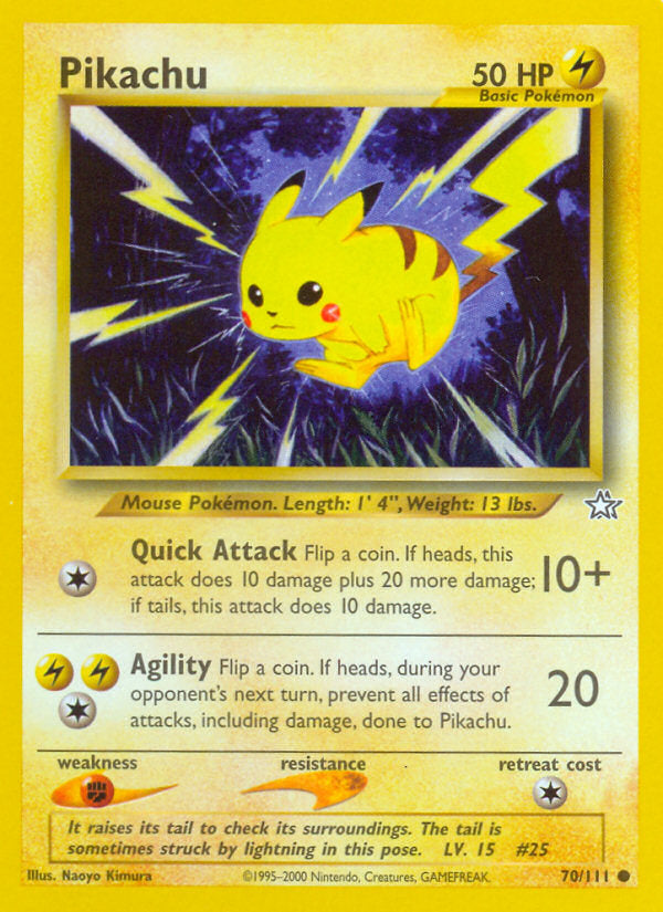 Neo Genesis Pikachu #70/111 unlimited