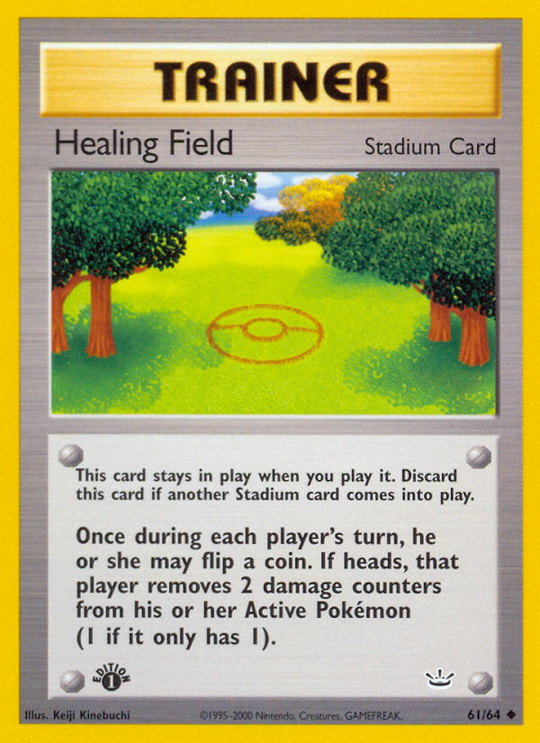 Neo Revelation Healing Field #61/64 first edition