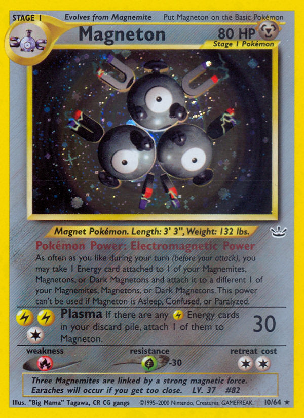 Neo Revelation Holo Magneton #10/64 unlimited