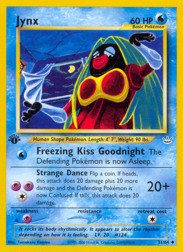 Neo Revelation Jynx #31/64 first edition