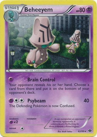 Next Destinies Beheeyem #62/99 Cosmos Holo