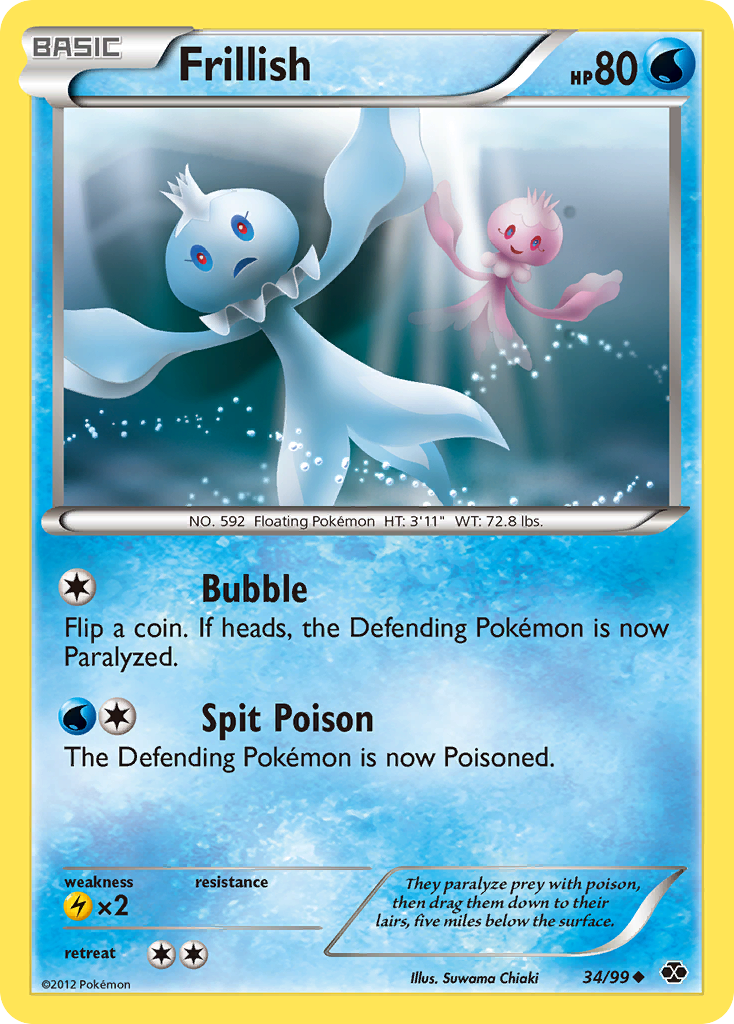Next Destinies Frillish #34/99