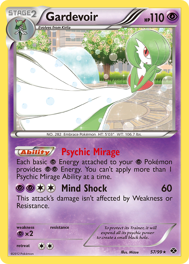 Next Destinies Holo Gardevoir #57/99