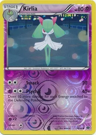Next Destinies Kirlia #56/99 reverse holo