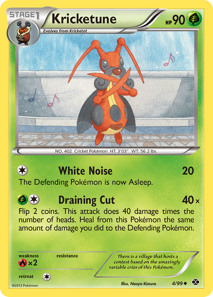 Next Destinies Kricketune #4/99