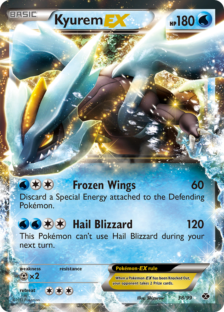 Next Destinies Kyurem-EX #38/99
