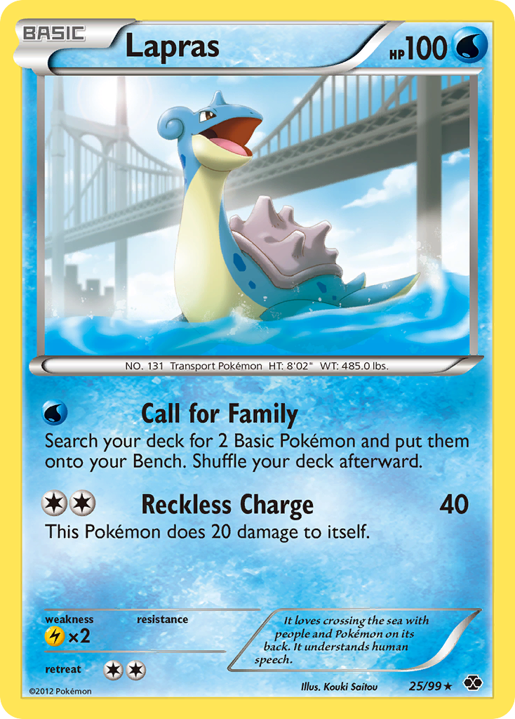 Next Destinies Lapras #25/99