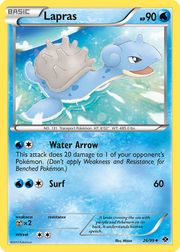 Next Destinies Lapras #26/99