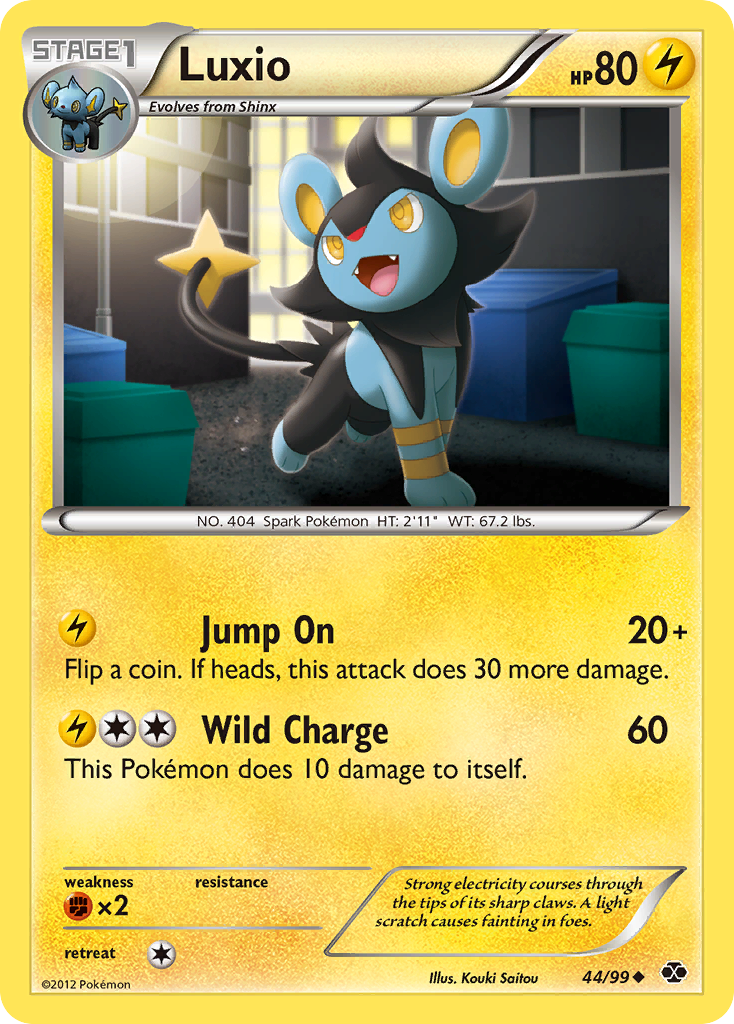 Next Destinies Luxio #44/99