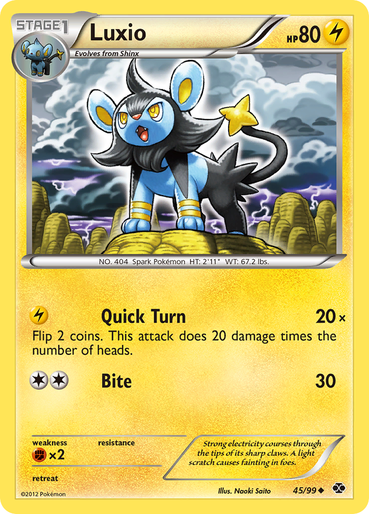 Next Destinies Luxio #45/99