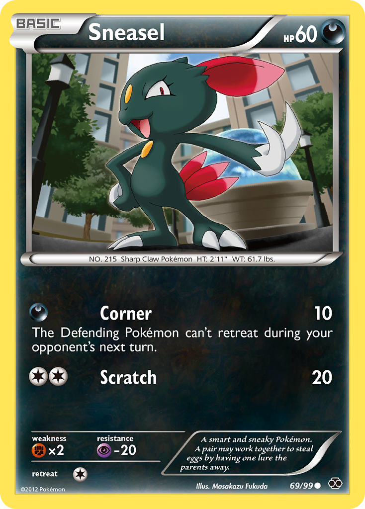Next Destinies Sneasel #69/99