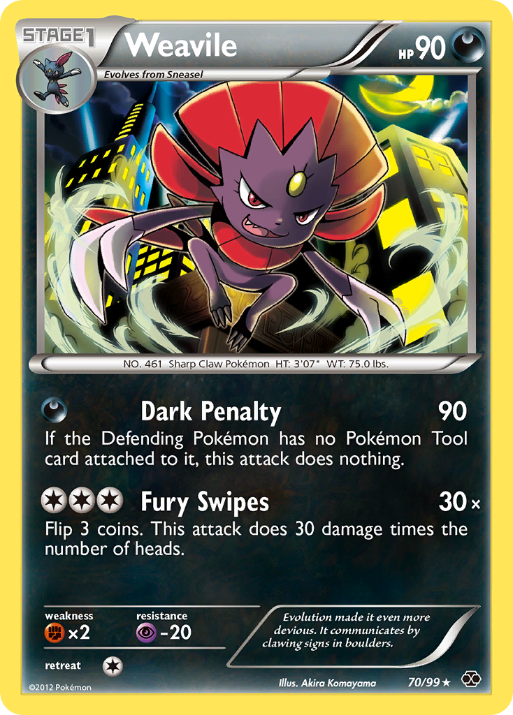 Next Destinies Weavile #70/99