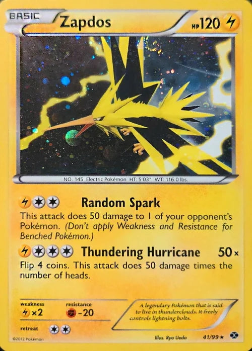 Next Destinies Zapdos #41/99 Cosmos Holo